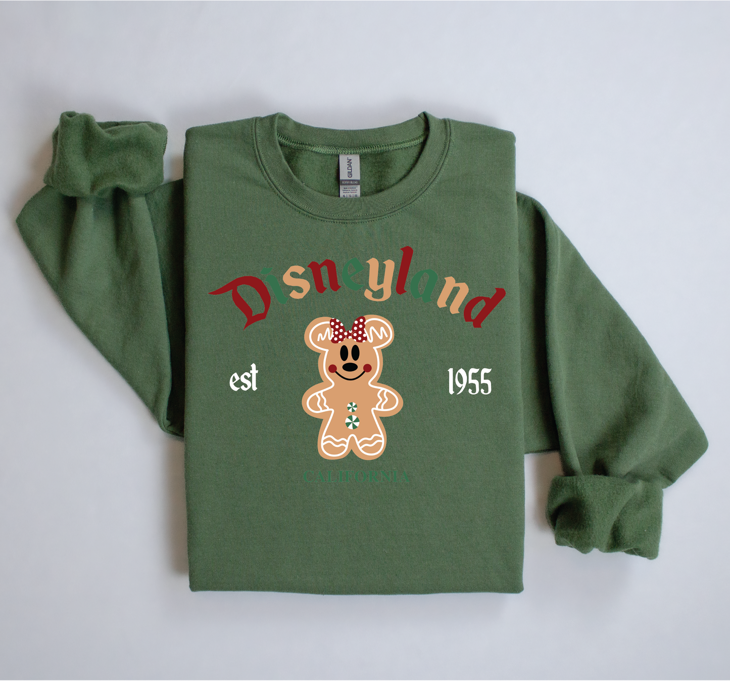 Gingerbread Minnie Crewneck