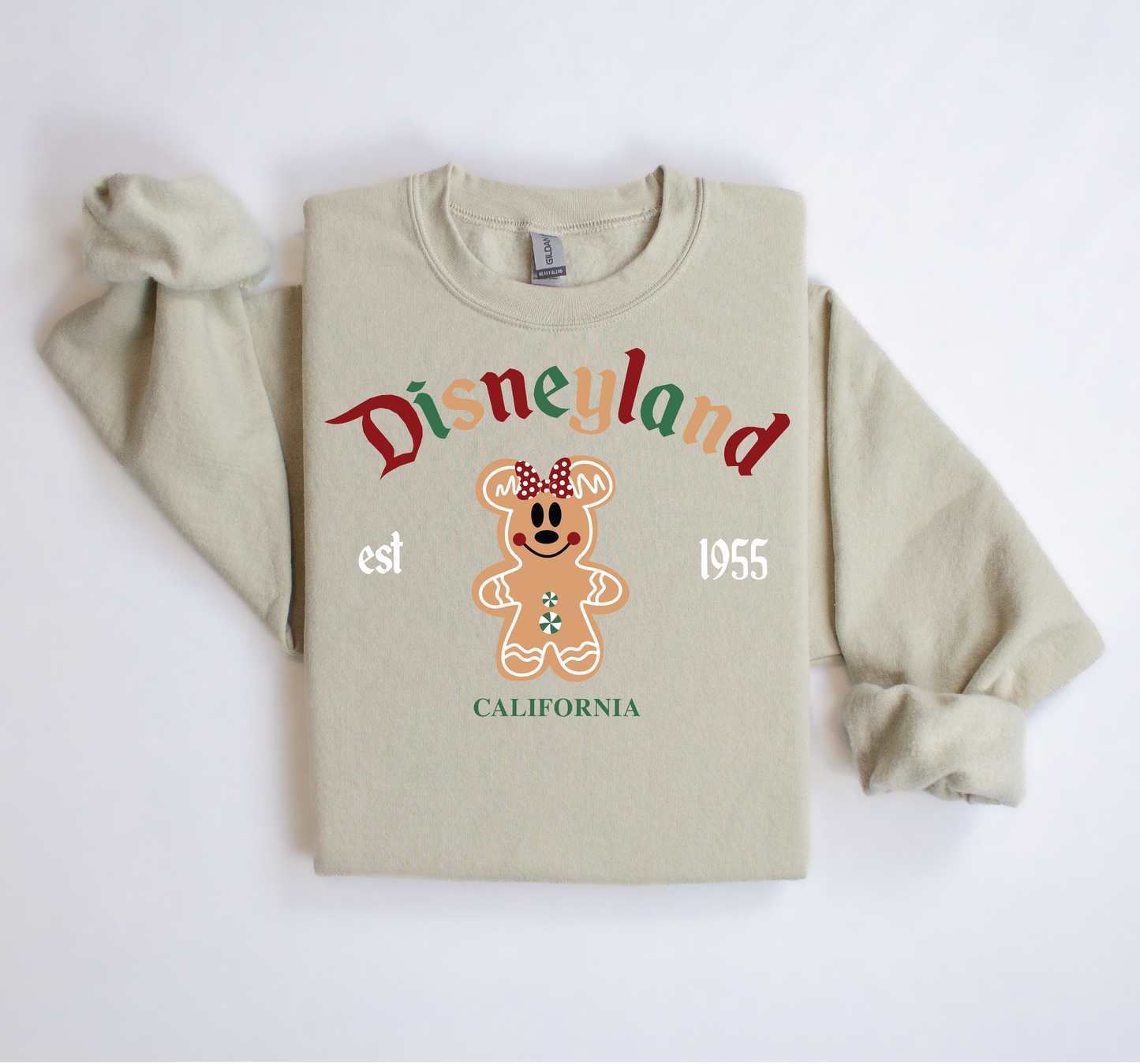 Gingerbread Minnie Crewneck