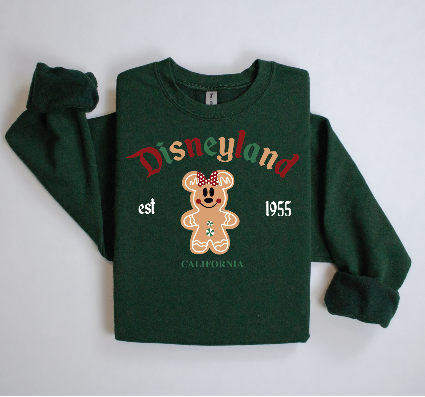 Gingerbread Minnie Crewneck