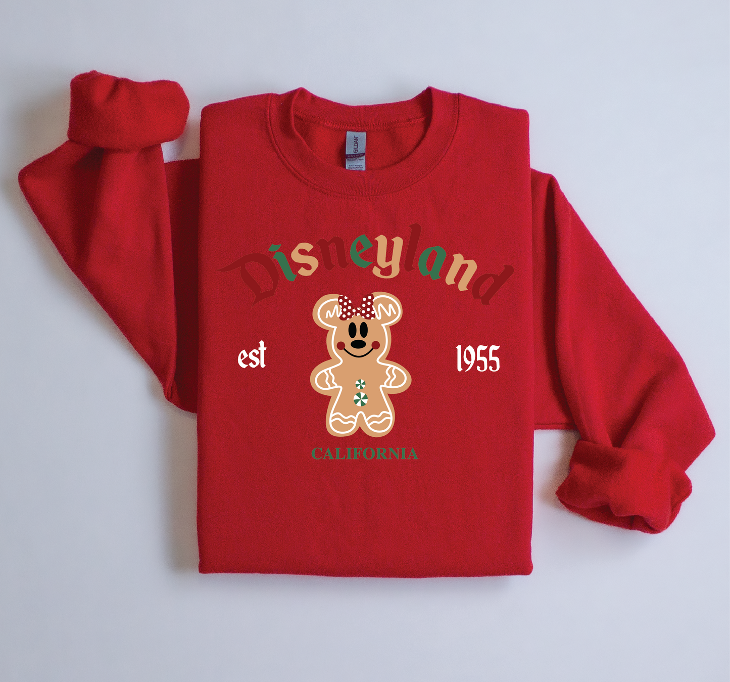 Gingerbread Minnie Crewneck