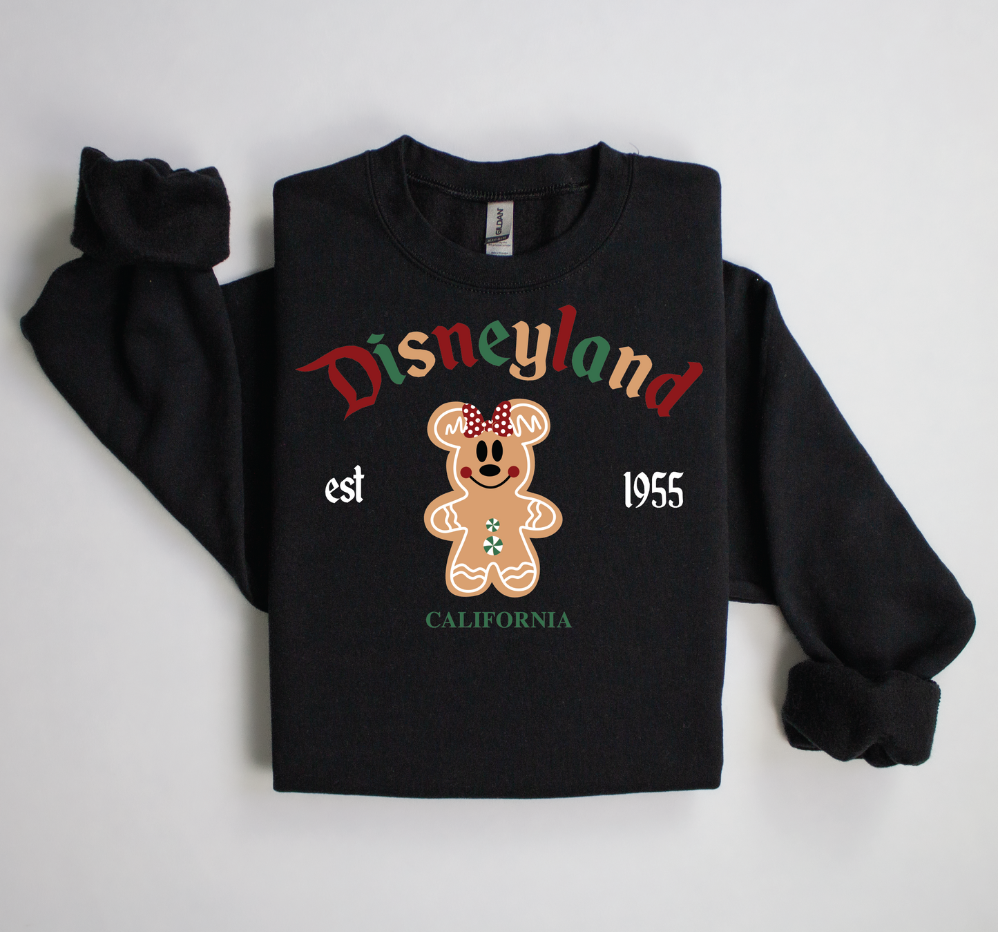 Gingerbread Minnie Crewneck