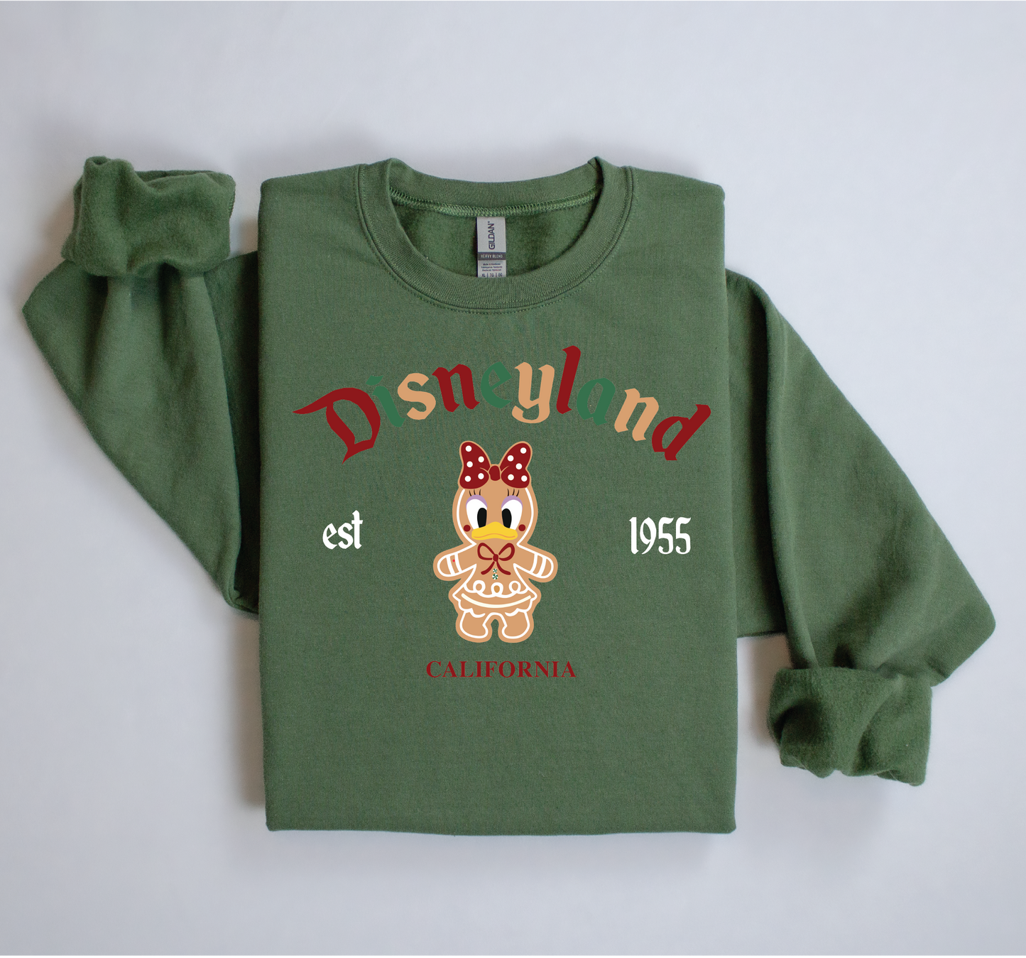 Gingerbread Daisy Duck Crewneck