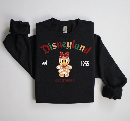 Gingerbread Daisy Duck Crewneck