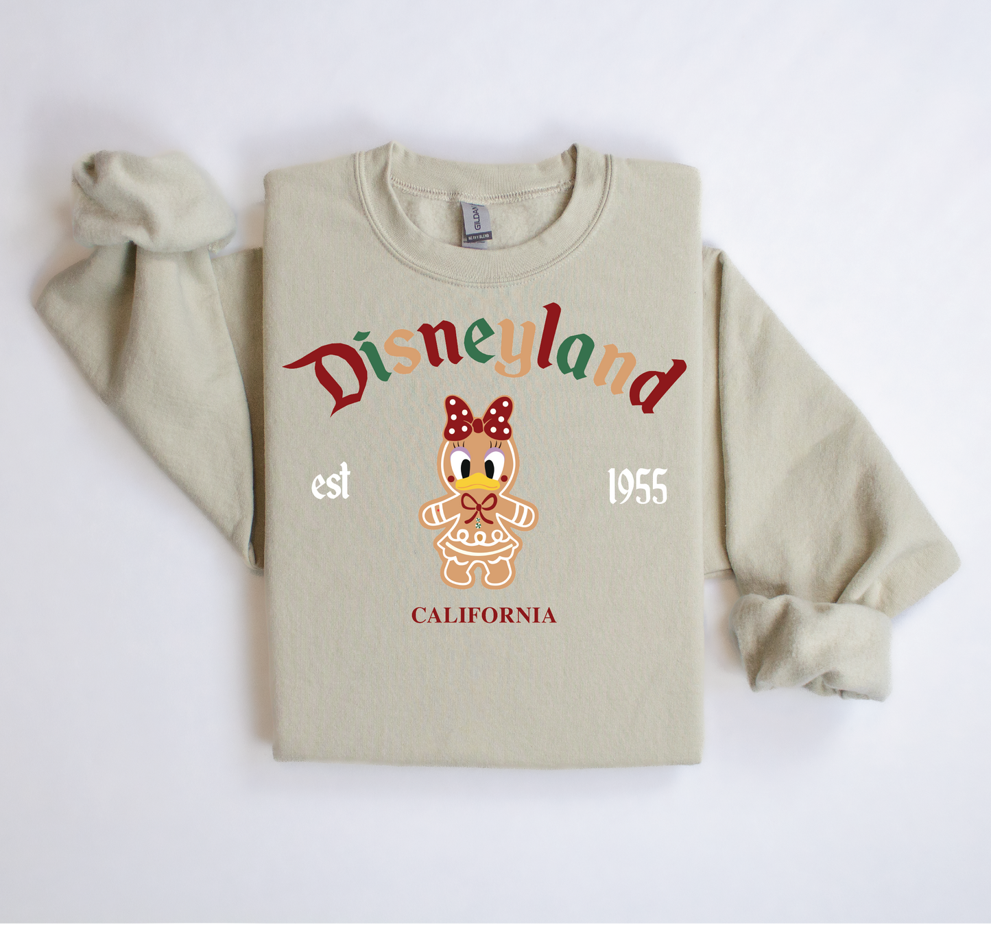 Gingerbread Daisy Duck Crewneck