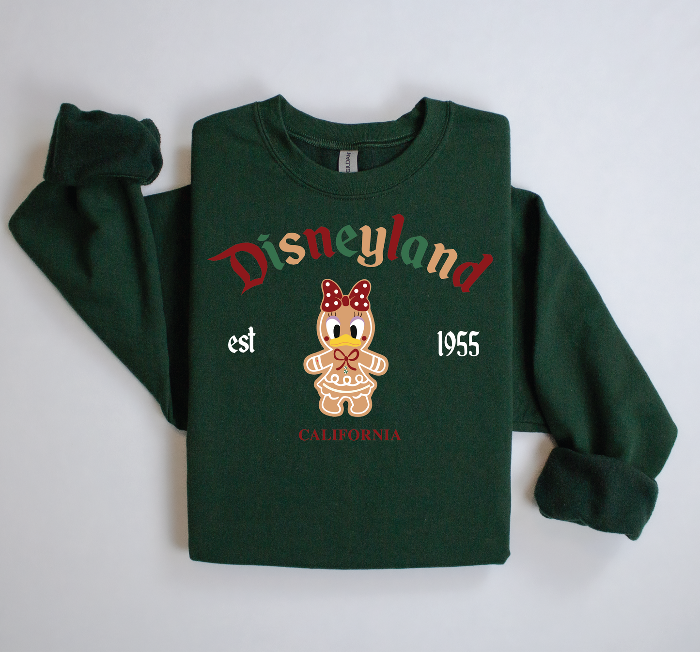 Gingerbread Daisy Duck Crewneck