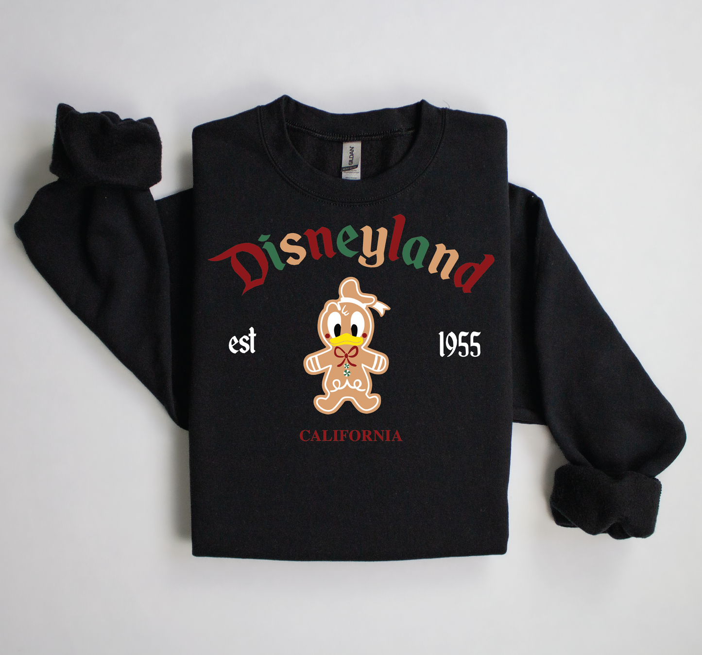 Gingerbread Donald Crewneck